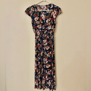 Floral Boho Print Women's Dress